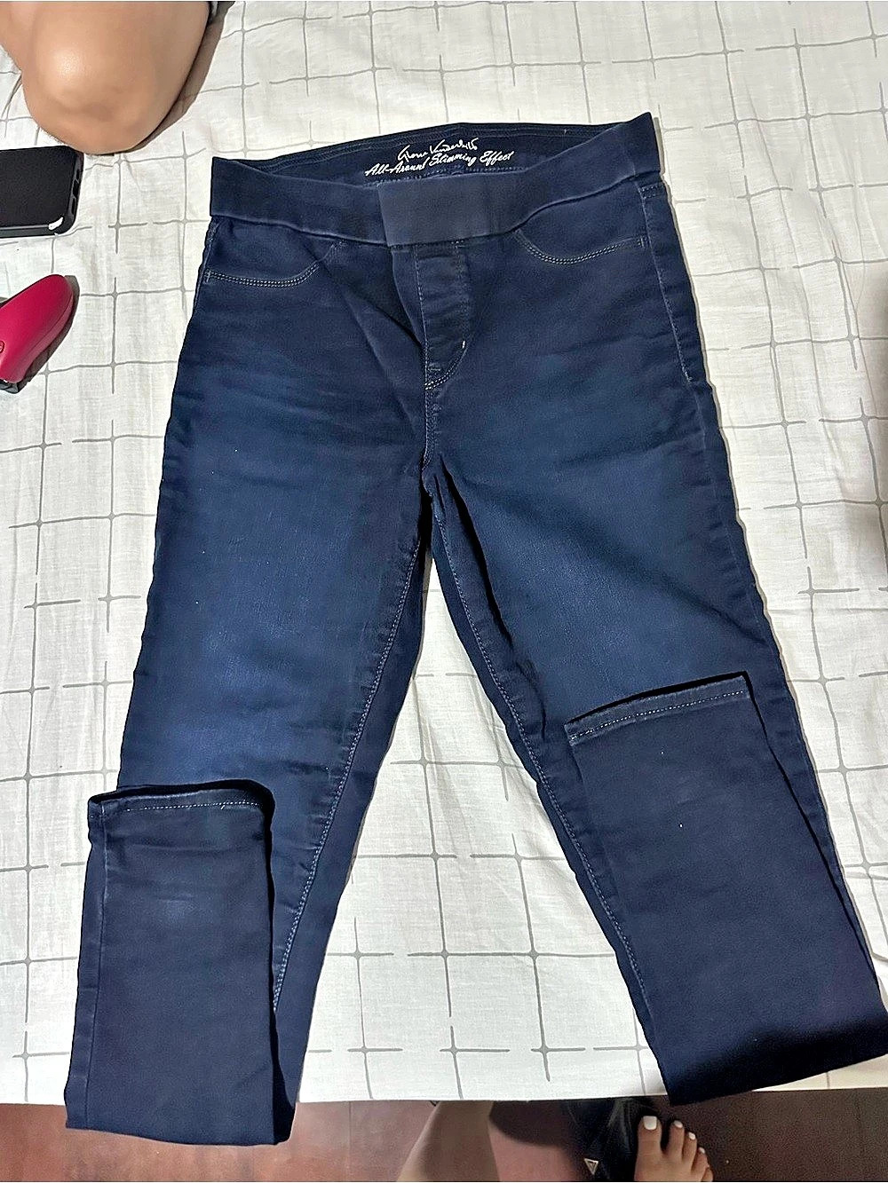 Gloria Vanderbilt Slimming Effect Skinny Jeans Blue